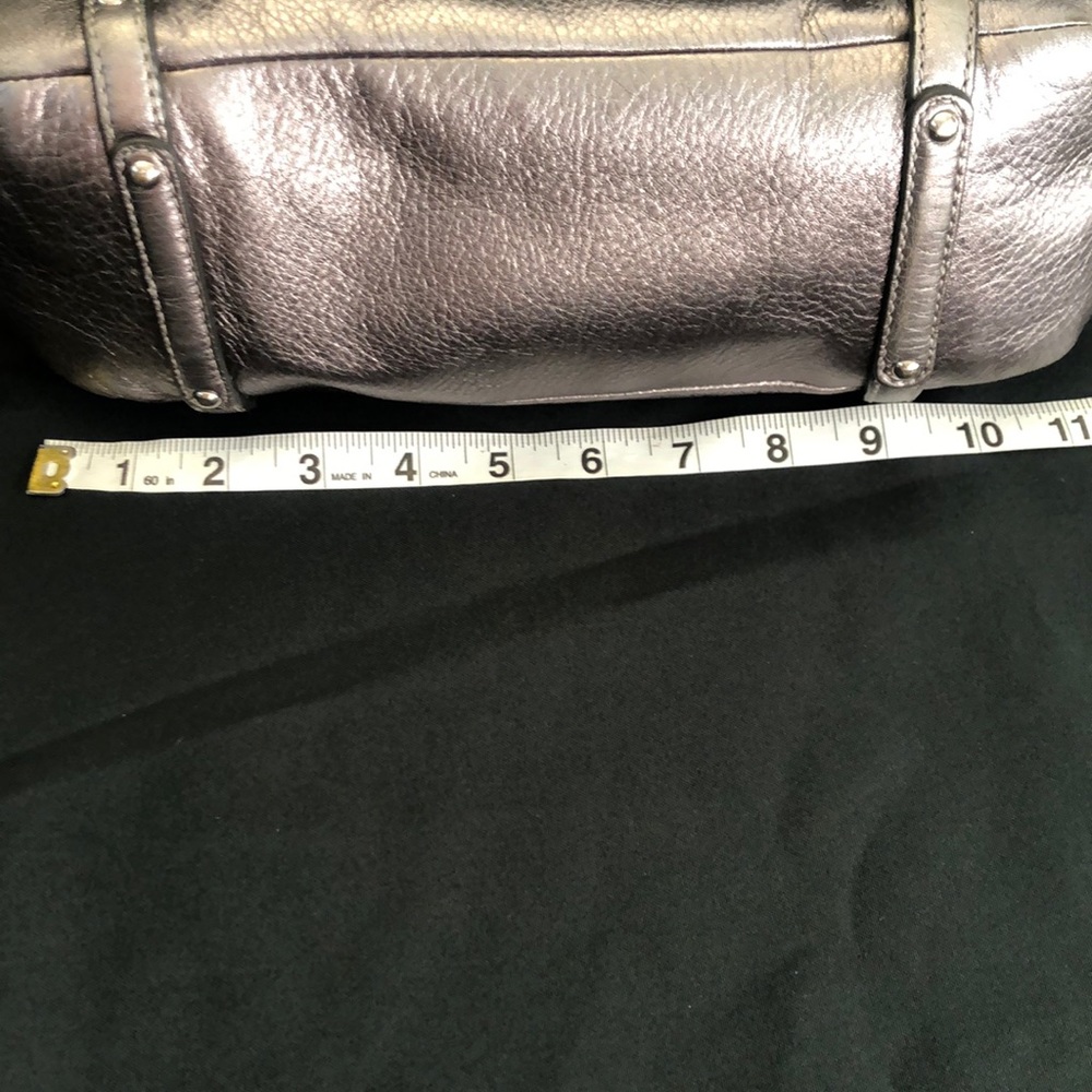 Lovely COACH grey/silver color shoulders Bag - Picture 14 of 15